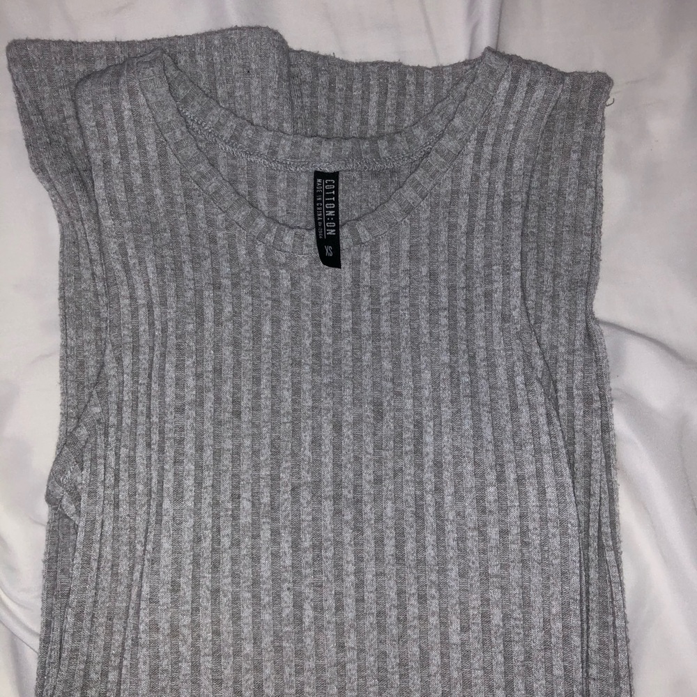 Cotton on women’s gray midi dress